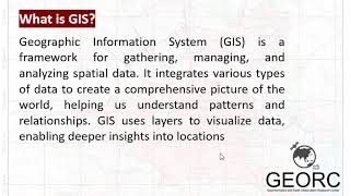 What is GIS [upl. by Aisilef]