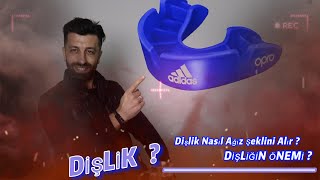 BOKS  KİCK BOKS  MUAYTHAİ İÇİN DİŞLİK NASIL HAZIRLANIR  NASIL YAPILIR  NASIL KULLANILMALIDIR [upl. by Nyroc963]