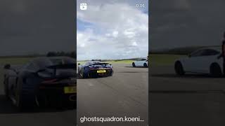 Koenigsegg Regera VS Tesla Model S Plaid [upl. by Andi]