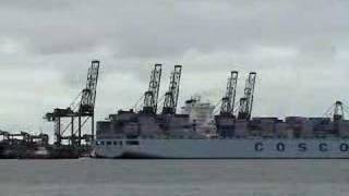 Cosco Hellas At The Port of Felixstowe [upl. by Andrus]