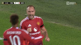 Christian Eriksen Goal Fenerbahçe vs Manchester United 11 All Goals and Extended Highlights [upl. by Ahsiemal739]