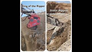 Sterling Ripper vs Static Ripper sterlingtechnology sterlingripper vibroripper [upl. by Gilmer]