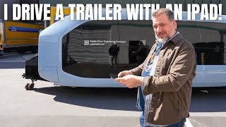 This RV Hitches Itself  Pebble Flow EV Trailer quotMagic Hitchquot Demo and More [upl. by Gabler]