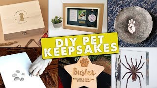 DIY Pet Keepsakes amp Memorials  COPING WITH PET LOSS [upl. by Crin]