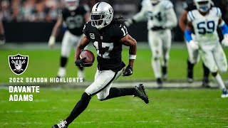 Davante Adams Top Plays of the 2022 Regular Season [upl. by Rhiana61]