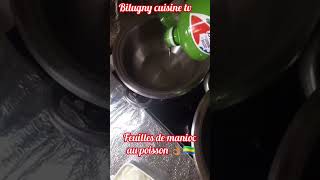 Préparez avec moi les feuilles de manioc au poisson « Mayagäh na batchui » cuisinegabonaise 👌🏽🇬🇦 [upl. by Cinemod13]