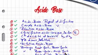 Acide Base bac [upl. by Perrine]