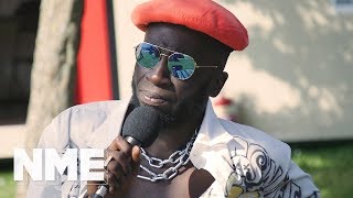 Kojey Radical interview at All Points East 2018 [upl. by Calli648]