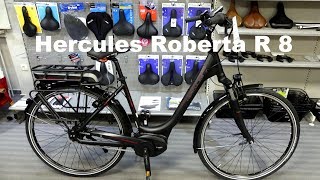 EBike Hercules Roberta R8 Vorstellung und Vergleich mit R7 [upl. by Ralat]