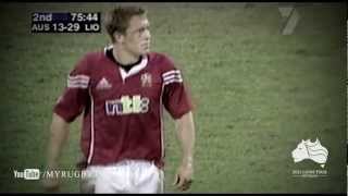 Lions Heroes 2001 Series  Jonny Wilkinson [upl. by Odlavu451]