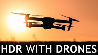 HDR  AEB with DJI Drones  Complete Guide  Photography Tips [upl. by Lihka]