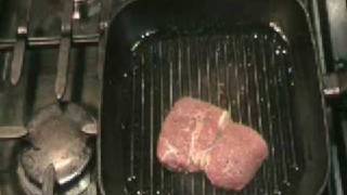 Rump Steak with Sweet Potato Chips Cooking Recipe [upl. by Zetta270]