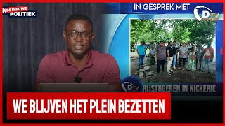 🚀 De Nieuwe Politiek LIVE • Rijstboeren Nickerie blijven protesteren Suriname [upl. by Akeemaj]