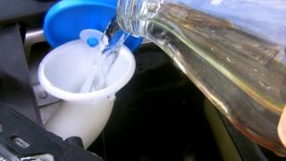 Filling Your Cars Windshield Water Tank [upl. by Anawt]