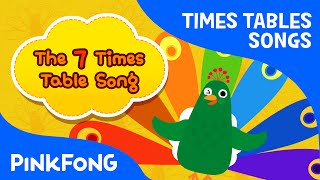 The 7 Times Table Song  Count by 7s  Times Tables Songs  PINKFONG Songs for Children [upl. by Anastasia865]