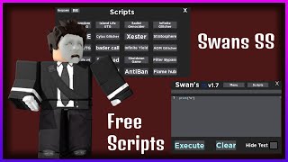 Roblox ServerSide Script Showcase Swans SS [upl. by Alleunamme]