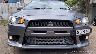 Mitsubishi Lancer Evolution X 2012 ₹50 lakh  Reallife review [upl. by Artemus178]