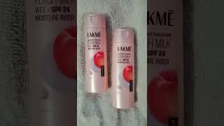 Best moisturizer for winter Lakme peach milk 60ml and120ml  non sticky  nykaa skincare  short [upl. by Neelie]