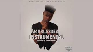 AmaBlesser Instrumental Mlindo The Vocalist x DJ Maphorisa by Donny Chords aka Ricky Savage [upl. by Rhona]