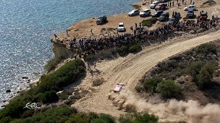 FIA ERC  CNP Asfalistiki Cyprus Rally 2016  Lukyanuk on Golden Stage [upl. by Slerahc1]