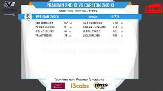 Prahran 2nd XI v Carlton 2nd XI [upl. by Eineeuq]