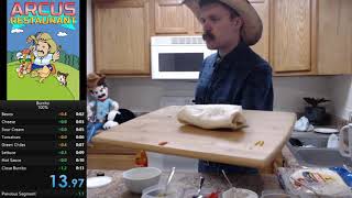 Burrito speedrun in 1397s by Arcus [upl. by Orian]