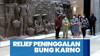 Kesan Megawati Soekarno Terhadap Relief Peninggalan Bung Karno yang Dipajang di Sarinah [upl. by Rhodia180]