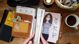 Travelers Notebook Moleskine Expanded Setup Planner Flip Planner Perfect [upl. by Eillam]