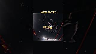 WWE ENTRY wwe wwewrestler [upl. by Llertnac]