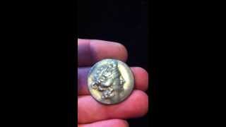 Thasos Silver Tetradrachm c148 BC [upl. by Jahdiel]