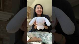 Crochet Cinnamoroll with me 🧶🪡 crochetersoftiktok cinnamoroll sanrio [upl. by Strander]