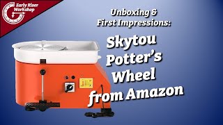 First Impressions of Entry Level SKYTOU Pottery Wheel [upl. by Znerol]