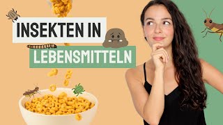 🪲 INSEKTEN in Lebensmitteln Das ist jetzt erlaubt 🦗 [upl. by Freedman804]