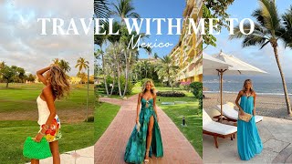 TRAVEL WITH ME TO MEXICO  relaxing all inclusive resort in puerto vallarta girls trip [upl. by Burty]