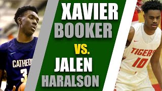 5⭐️ Jalen Haralson DROPS 30 on 5⭐️ Xavier Booker in DOUBLE OVERTIME NAILBITER [upl. by Einor]