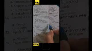 GOC  Organic chemistry 🔥neetquestion solving pyq viralsong trending neet neetaspirents [upl. by Jessika]