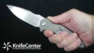 WE Knife Company Archeozoic Interframe Lock Flipper Knife [upl. by Nymassej]