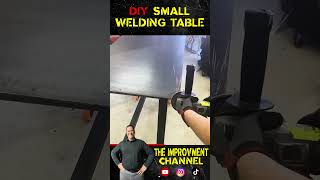 DIY Small Welding Table  Simple Table build  The Improvement Channel [upl. by Oren]