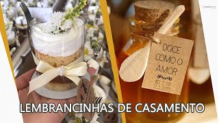 30 IDEIAS DE LEMBRANCINHAS DE CASAMENTO PARA VOCÊ SE INSPIRAR [upl. by Hilde]