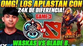 😲Team Waska vs Blade B Game 3 Bo3😲Pakazs SF  ESL One Bangkok 2024 [upl. by Hteik]