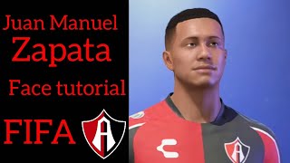 Juan Manuel Zapata Atlas  Face tutorial  FIFA [upl. by Labotsirc]