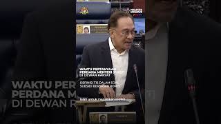 Kapsul JAPENTV  Waktu Pertanyaan Perdana Menteri PMQT Di Dewan Rakyat [upl. by Lizabeth165]