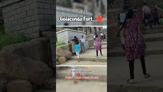 Golaconda fort tour vlog ❤ Part16 by predil  short vlog  vlog shorts youtubeshorts [upl. by Marylou]