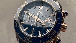 Omega Seamaster Planet Ocean 600M Chronograph 21523465103001 Omega Watch Review [upl. by Lyndel]