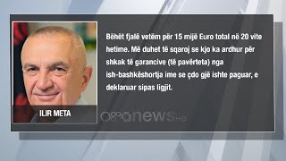 Pas arrestimit dhe burgosjes Ilir Meta reagon nga quotBurgu 313quot U rrëmbeva në prag të zgjedhjeve [upl. by Ielerol822]