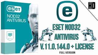 ESET Nod32 Antivirus 11 con Licencia de por vida 2018 [upl. by Saucy]