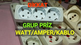 GRUP Prizler Nasıl Olmalı❗ WattAmperKabloMesafe [upl. by Dolph214]