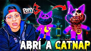 🚫ABRIMOS EL MUÑECO MALDITO DE CATNAP dePOPPYPLAYTIME CAPÍTULO3🔪😰Quitamos la carada miedo😭Pathofail [upl. by Dranoc]