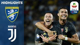 Frosinone 02 Juventus  Late Ronaldo amp Bernardeschi Goals In Fifth Straight Juve Win  Serie A [upl. by Llerruj569]