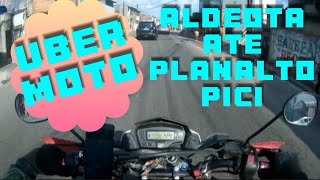 ALDEOTA ATE PLANALTO PICI ceará entregas extra ubermoto motovlog 99pop [upl. by Latsryk]